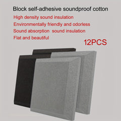 12pcs 30 30 Square Block Sound Insulation Cotton Recording Studio Drum Room Reno