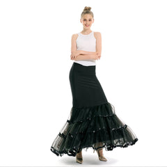 Baroque Style Mermaid Tail Petticoat
