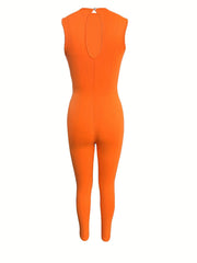 Sexy Sleeveless Skinny Jumpsuit for Women