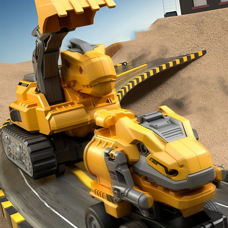 Inertial Engineering Car Kids Toy Dinosaur Robot