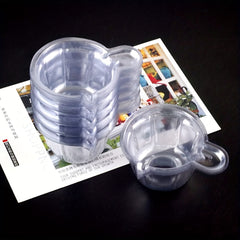 100Pcs 40ml Plastic Cups for Epoxy Resin Jewelry Making