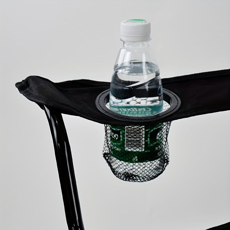 Outdoor Camping Chair with Cup Holder