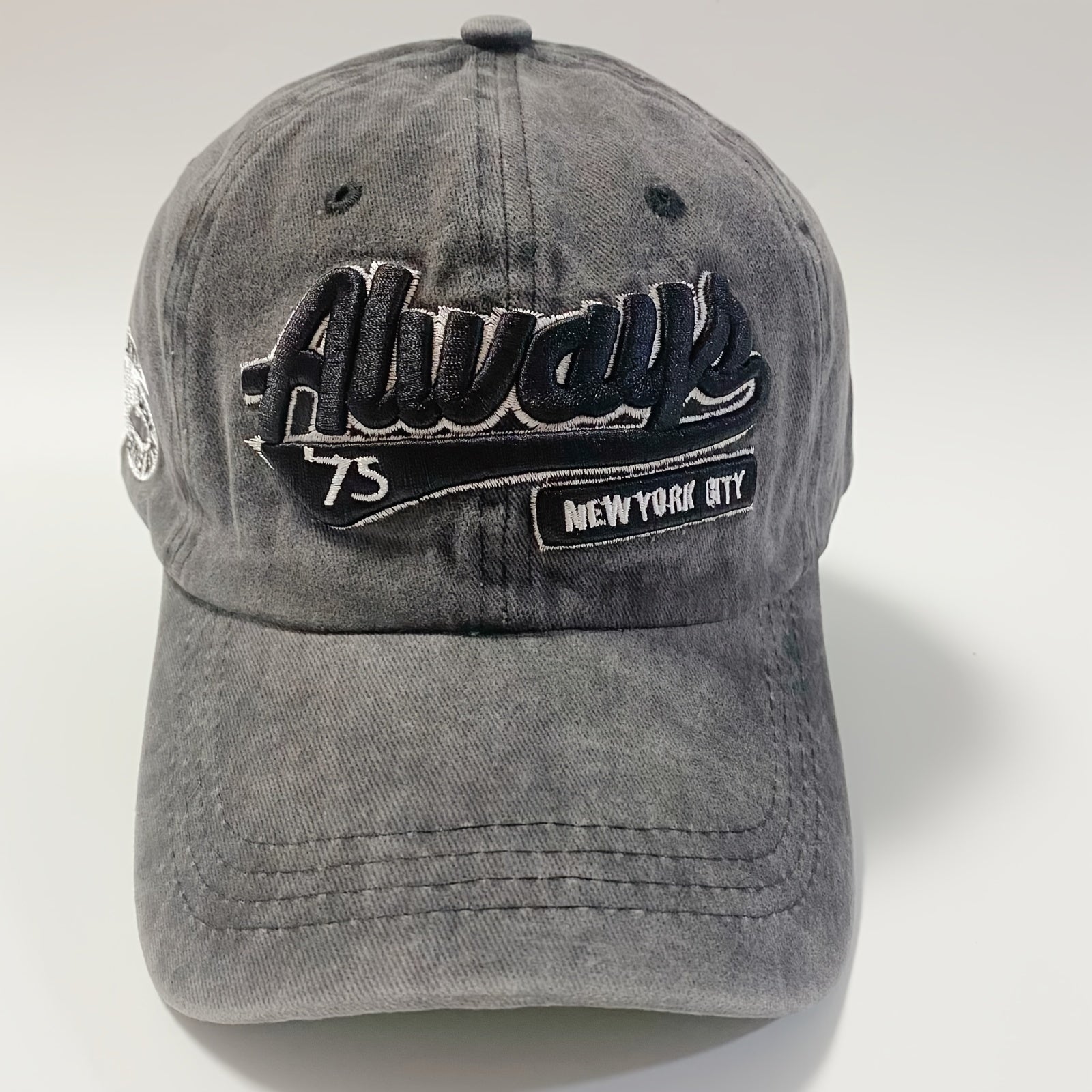 Retro Adjustable Baseball Hat Four Seasons Washable Shade Hat