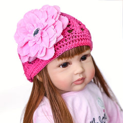 24inch Reborn Baby Dolls Long Hair Princess Doll Artcraft Toys Birthday Gift