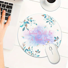High Rubber Mouse Pad 220mm For Office Home Working PC Laptop