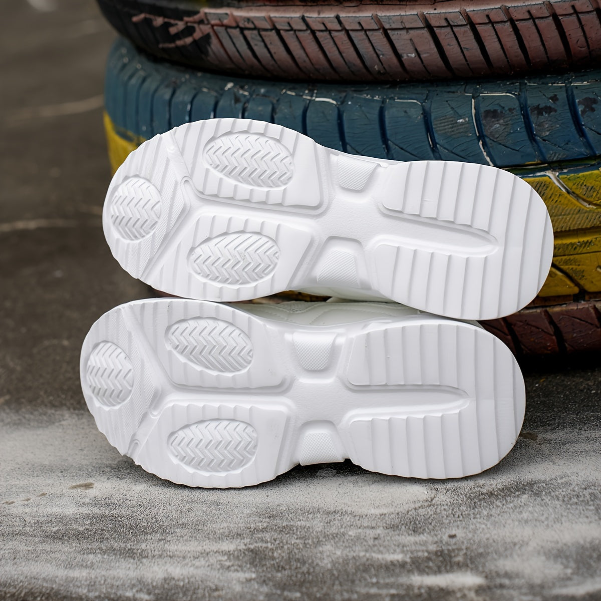 Sun Decor Chunky Sneakers Breathable Running Shoes Dad Shoes