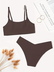 Solid Full Coverage Bra & Seamless Panties Set