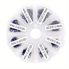 500 Premade Fans Eyelash Extension 10D 12D 0.07 0.05mm C D Curling 9-16mm