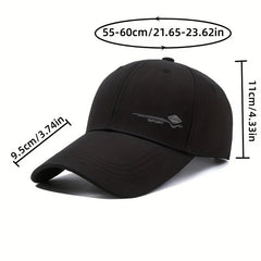 Unisex Sunshade Long Brim Baseball Cap for Outdoor Sport