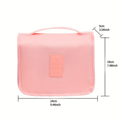 Large Hanging Toiletry Bag for Travel with Sturdy Hook