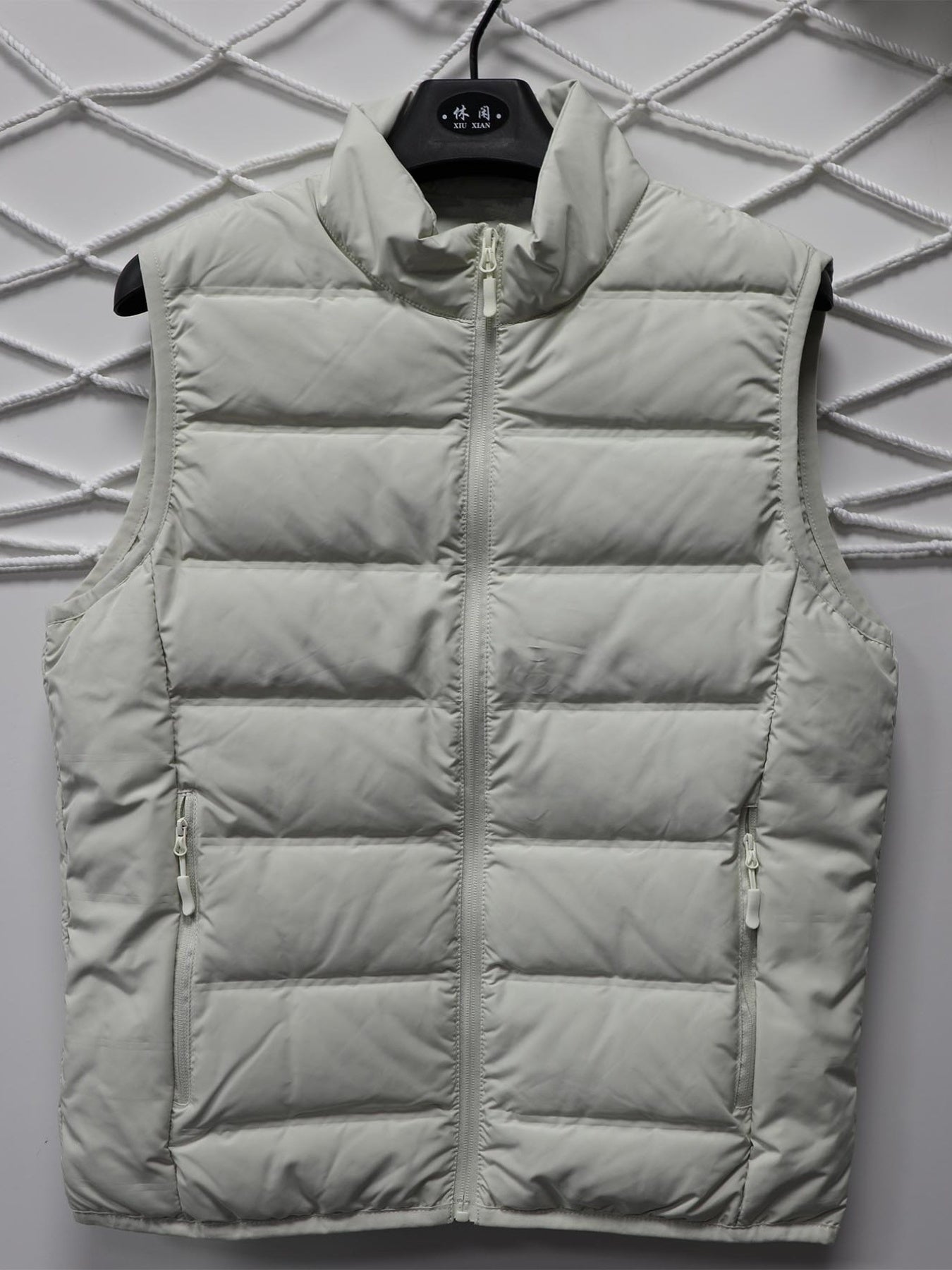 Women's Slim Down Vest Stand Collar Winter Layering