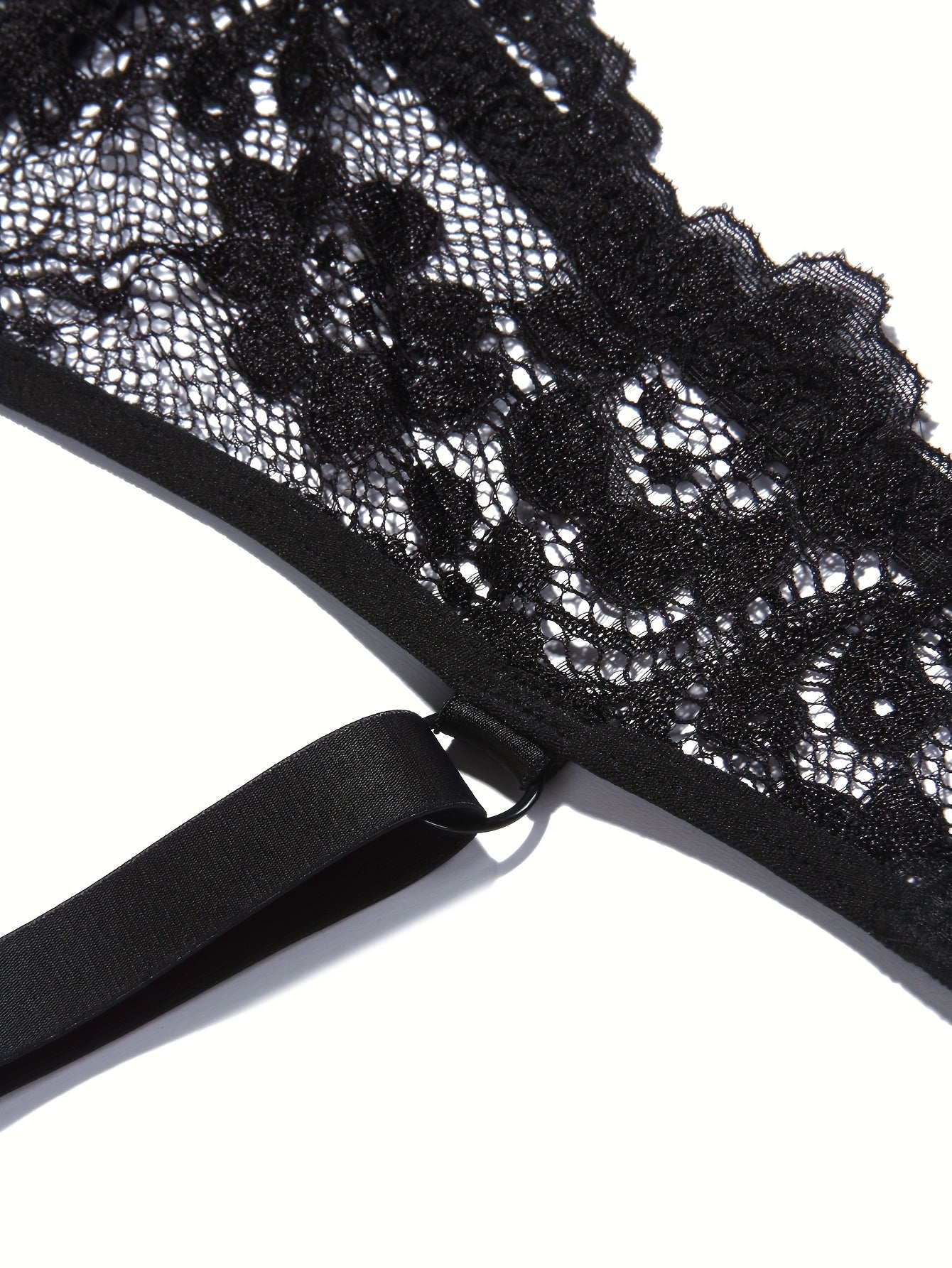 Floral Print Lace Molded Cup Underwire Padded Bra