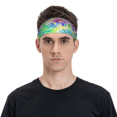 Tie Dye Headband for Sports & Casual Wear