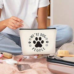 Cat Print Zipper Cosmetic Bag, Secret Birthday Gift