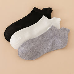 3 Pairs Soft Ankle Socks Lightweight Low Cut Women's Stockings & Hosiery