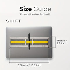 Notebook Storage Board Desktop Organizer - Data Cable Organizer
