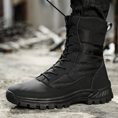 Men's High Top Tactical Work Boots Non Slip Durable Boots