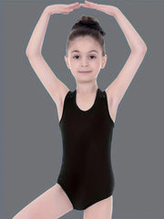 Comfy Cross Back Sleeveless Ballet Leotard for Dance