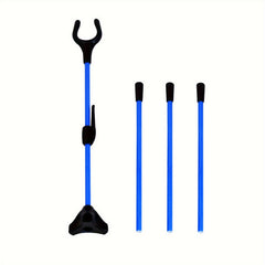1pc Archery Bowstand Recurve Bow Holder Fiberglass Compound Bows Hanger