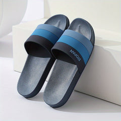 Men's Lightweight Non Slip Open Toe Quick Drying Slides