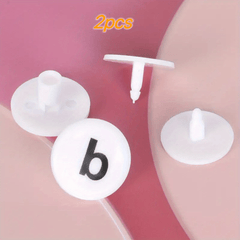 4pcs Beach Bag Handle Replacement Buttons Lightweight Plastic