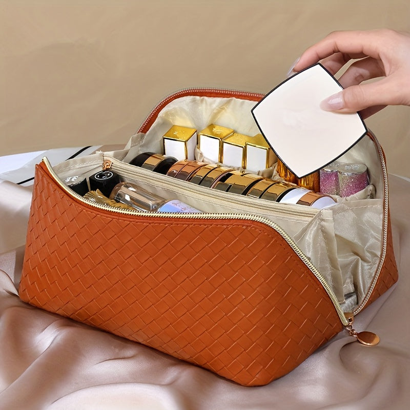 Large Capacity Women's Makeup Bag Toiletry Portable Storage Bag