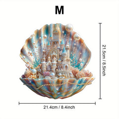 Wooden Jigsaw Puzzle Pearl Castle 1 Unique Animal Shaped Brain Teaser