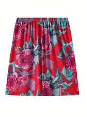 2 Pack Plus Size Boho Pajama Bottoms Set Women's Plus