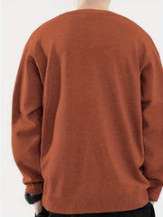 Mom's Favorite Knitted Sweater Men's Warm Mid Stretch Pullover