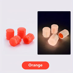 20pcs Fluorescent Night Glowing Valve Caps for Car Motorcycle Bicycle Tyre Hub