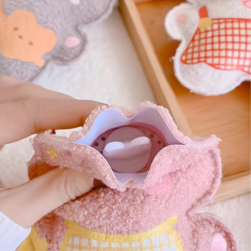 Plush Hot Water Bag Portable Warm Water Bag Plush Girl Hand Warmer