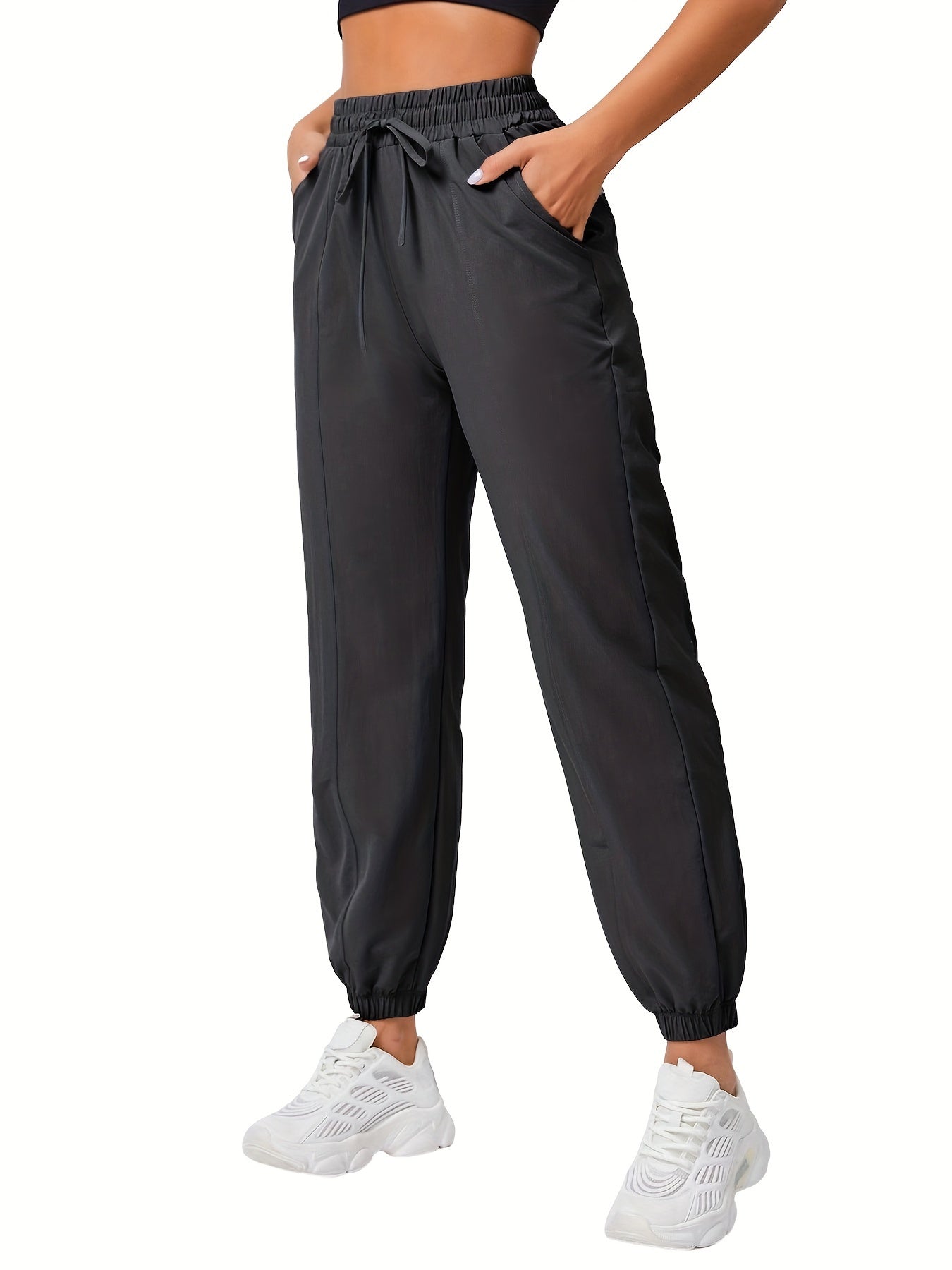 Quick Dry Casual Sweatpants Jogger Running Pants Women's Athleisure