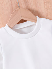 Infant Baby Trousers Long Sleeve Sweatshirt Set