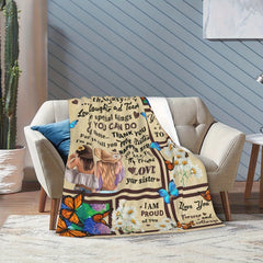 Sister Printed Blanket - Home & Outdoor Use - Sister's Gift