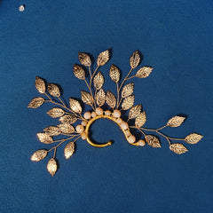 Vintage No Ear Hole Crystal Ear Bone Clip Ear Jewelry
