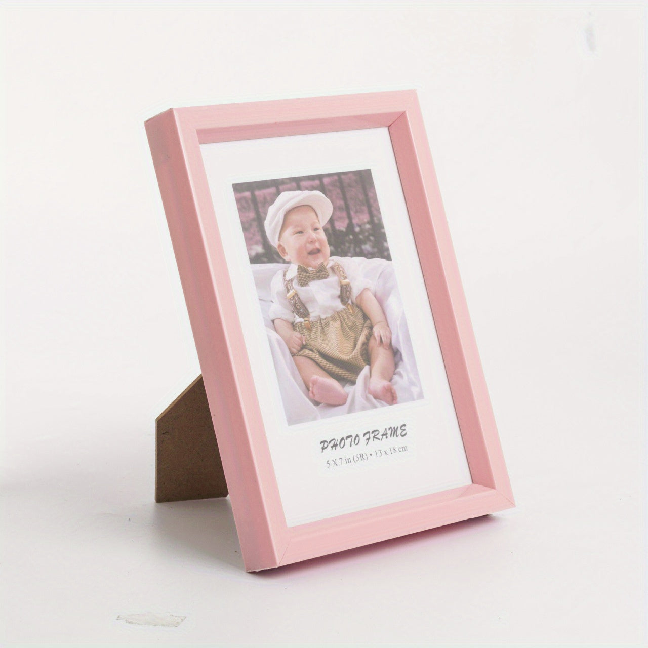 Newborn Boys Girls Plastic Photo Frame Desk Ornament