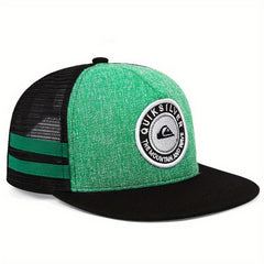 Men's Half Mesh Baseball Cap Hip Hop Outdoor Sunscreen Cap
