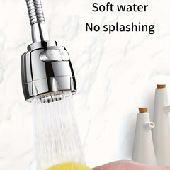 360 Rotation Pressurized Faucet Splash Head Kitchen Shower Filter