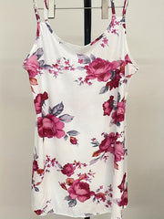 Floral Print Scoop Neck Cami Top