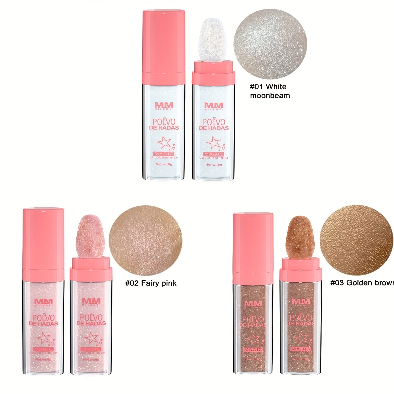 Glitter Highlighter Palette Facial Contouring Makeup Shimmer