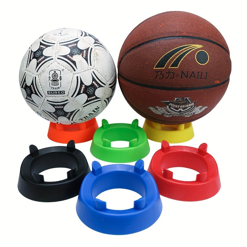 Four Corner Ball Holder Football & Basketball Base Ball Display Rack