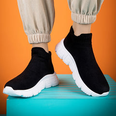 Men's Breathable Running Shoes Walking Sock Sneakers