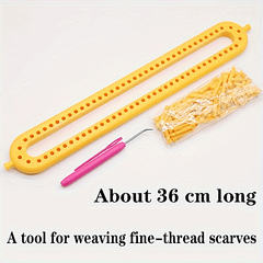 DIY Braided Scarf Tool Set - Make Your Own Weave Neck Scarf - Random