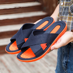 Men's Lightweight Non Slip Slides Comfortable Quick Drying Slides
