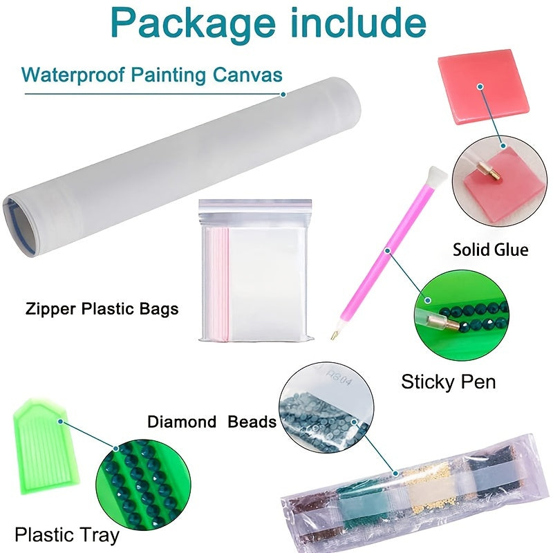 Diamond Painting Full Art Kits Embroidery With Rhinestones