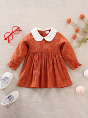 Long Sleeve Baby Girls Dress Casual Spring And Autumn Clothes