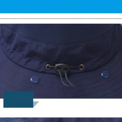 Quick Drying Sun Hat with Face Covering Bucket Hat for Outdoor