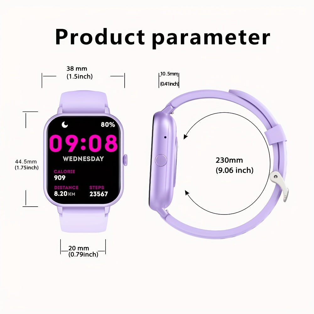Advanced Touch Screen Sports Smart Watch with Wireless Call Answer
