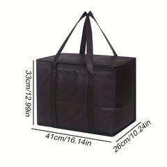 Foldable Reusable Insulated Grocery Tote Bag with Aluminum Foil