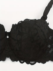 Lace Balconette Bra Push Up Comfy & Stylish Lingerie